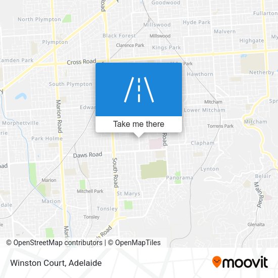 Winston Court map