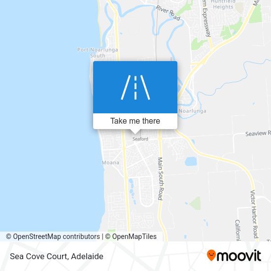 Sea Cove Court map