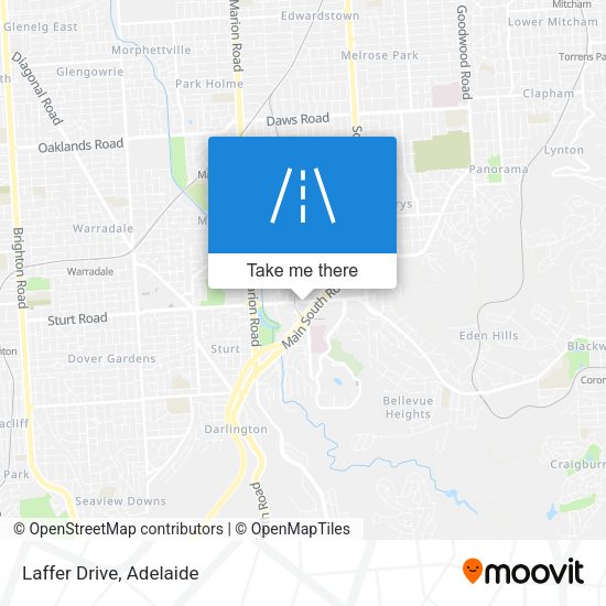 Laffer Drive map