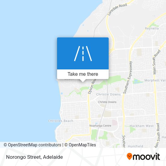 Norongo Street map
