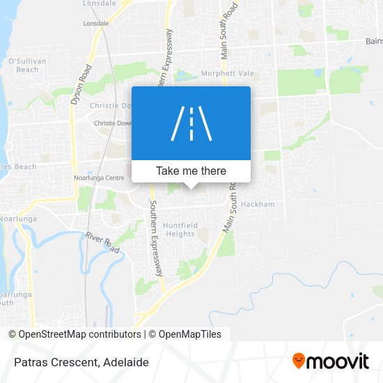 Patras Crescent map