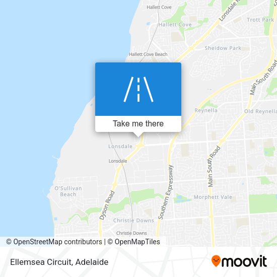 Ellemsea Circuit map
