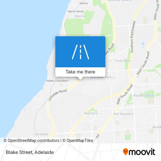 Blake Street map