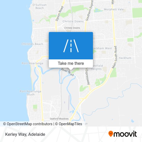Kerley Way map
