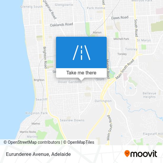 Eurunderee Avenue map