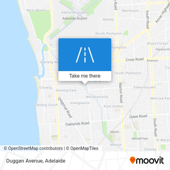 Duggan Avenue map