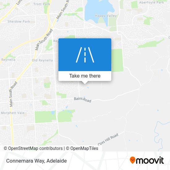 How to get to Connemara Way in Woodcroft by Bus or Train?