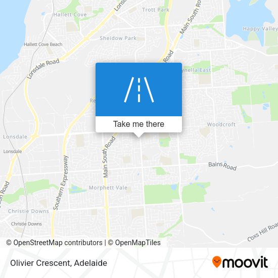 Olivier Crescent map