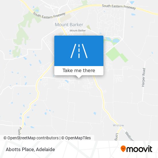 Abotts Place map