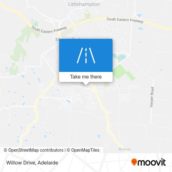 Willow Drive map