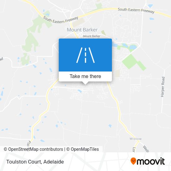 Toulston Court map