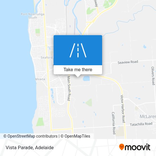 Vista Parade map