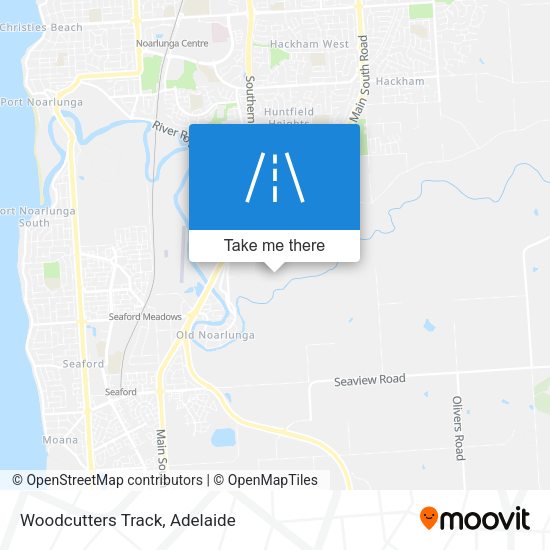 Woodcutters Track map