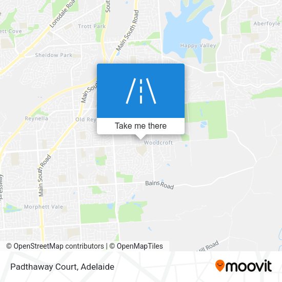 Padthaway Court map