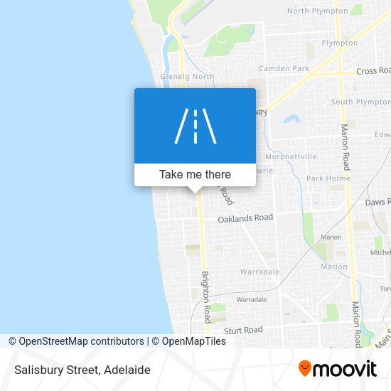 Salisbury Street map