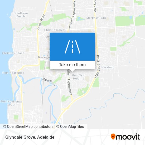 Glyndale Grove map