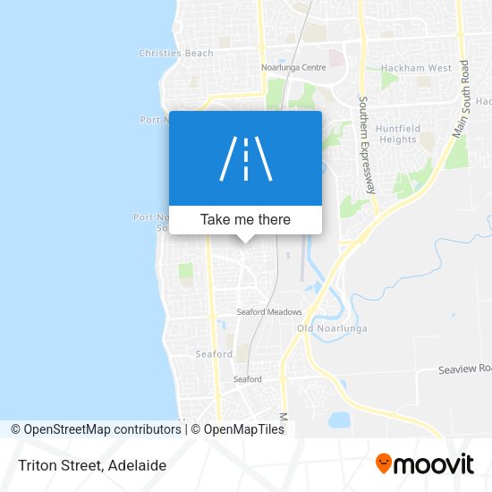 Triton Street map