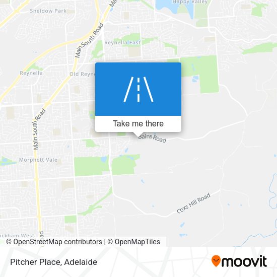 Pitcher Place map
