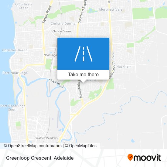 Greenloop Crescent map