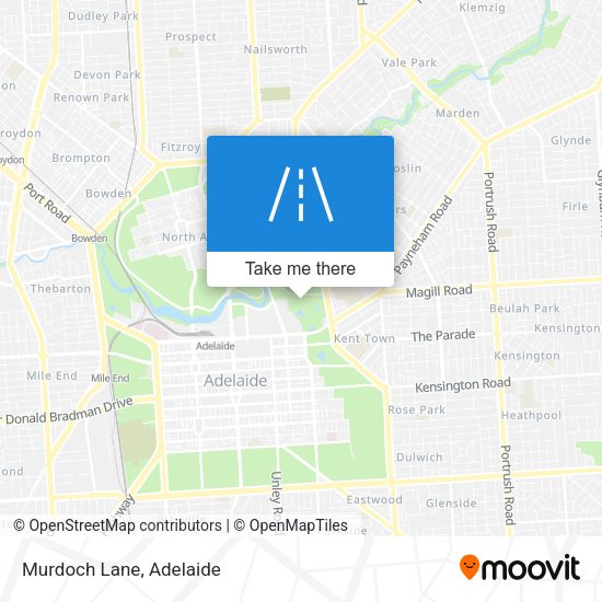Murdoch Lane map