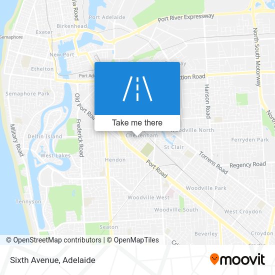 Sixth Avenue map