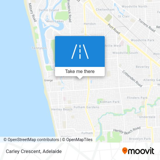 Carley Crescent map