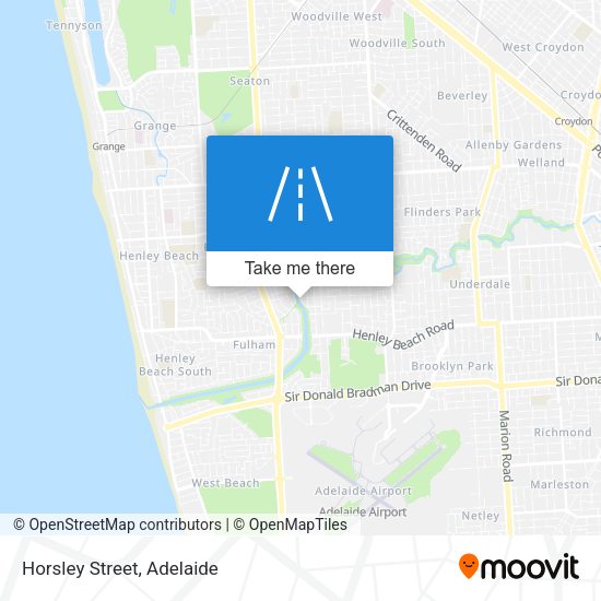 Horsley Street map