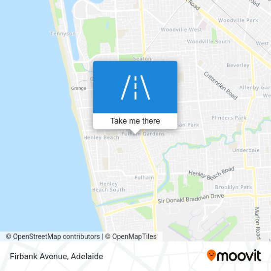 Firbank Avenue map