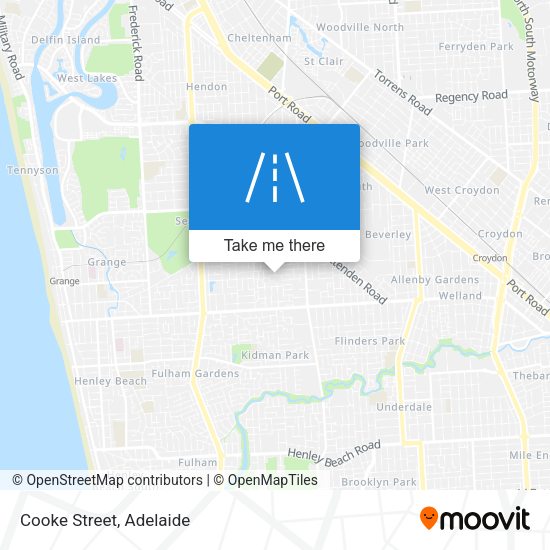 Cooke Street map
