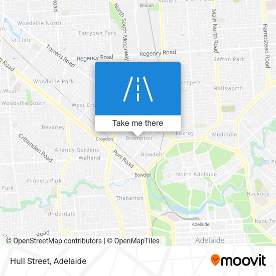 Hull Street map