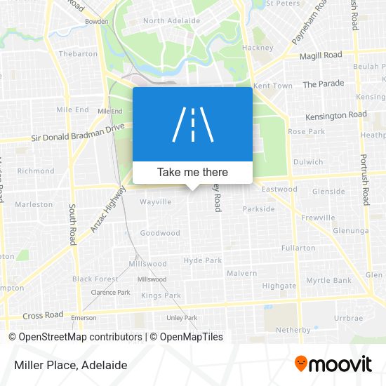 Miller Place map