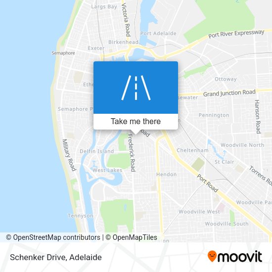 Schenker Drive map