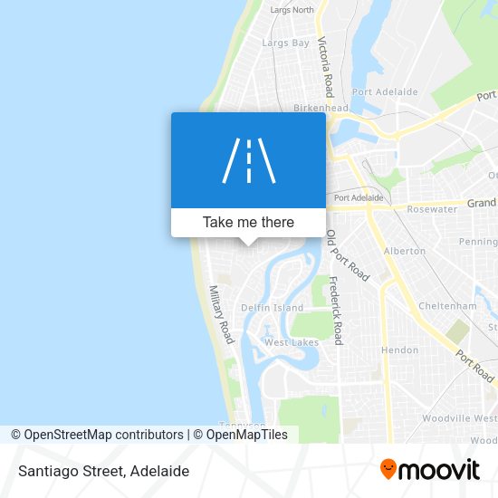 Santiago Street map
