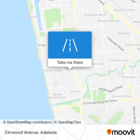 Elmwood Avenue map