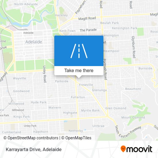 Karrayarta Drive map