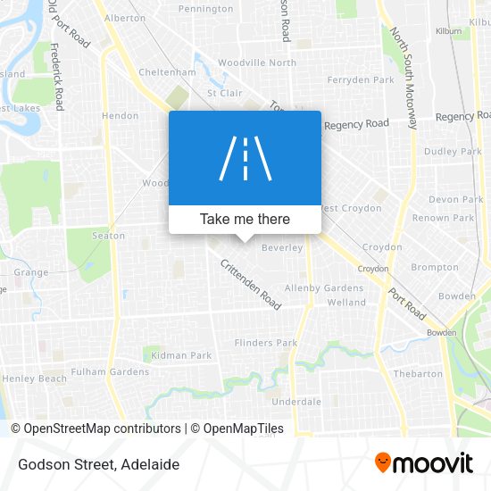 Godson Street map