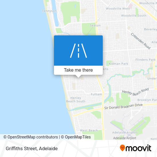 Griffiths Street map
