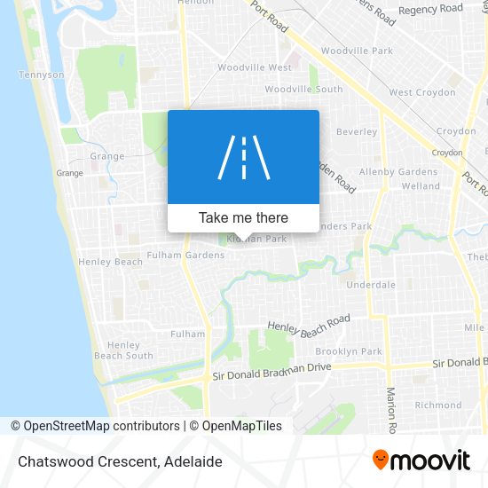 Chatswood Crescent map
