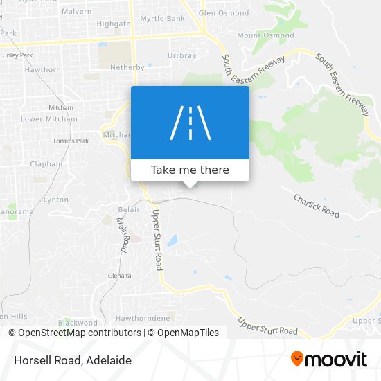 Horsell Road map