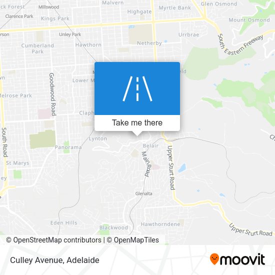 Culley Avenue map
