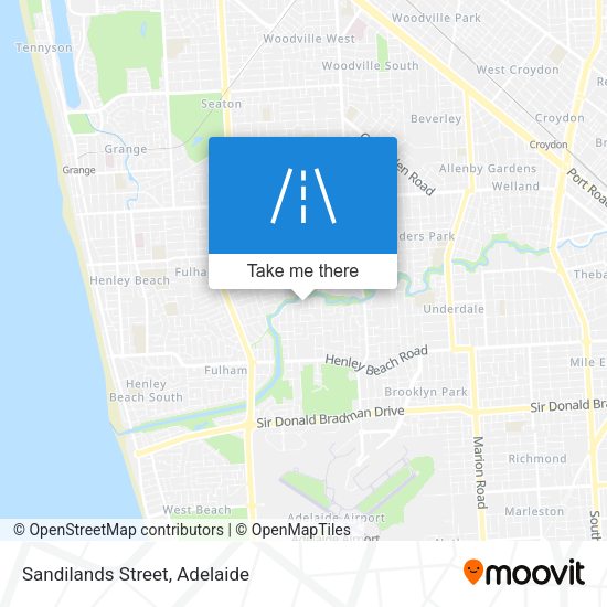 Sandilands Street map
