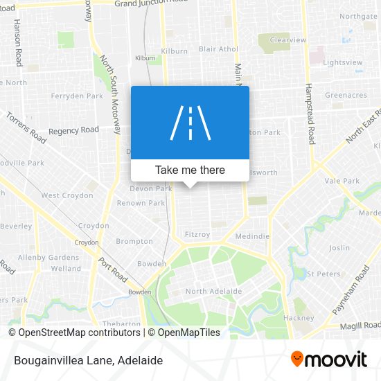 Bougainvillea Lane map