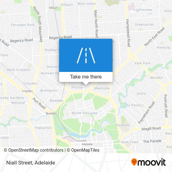 Niall Street map