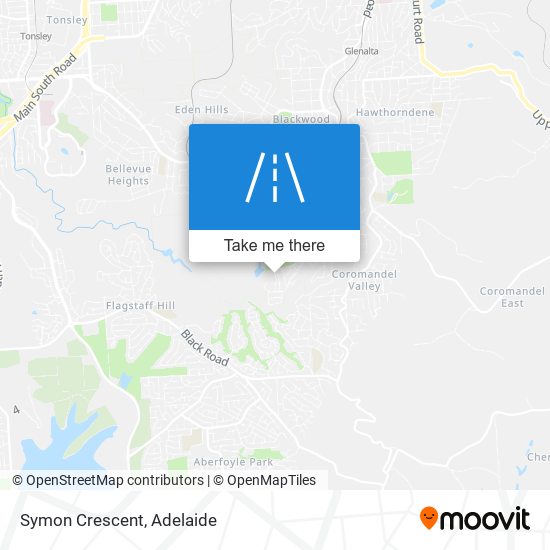 Symon Crescent map