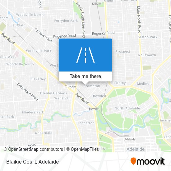 Blaikie Court map