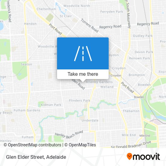 Glen Elder Street map