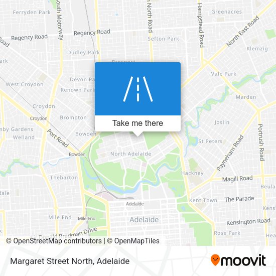 Margaret Street North map