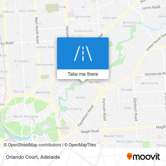 Orlando Court map