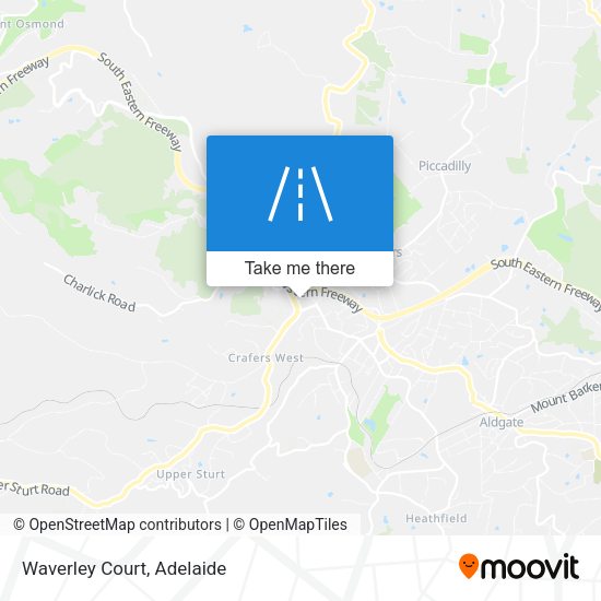 Waverley Court map