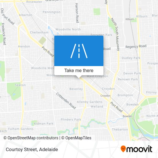 Courtoy Street map